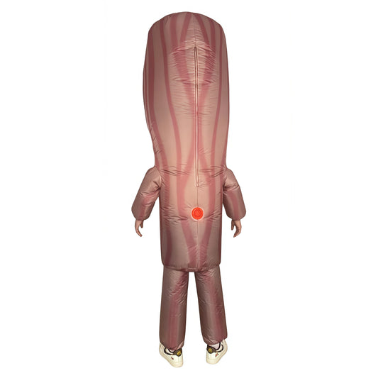 Déguisement Gonflable Tung Tung Tung Sahur, Costume Gonflable Premium