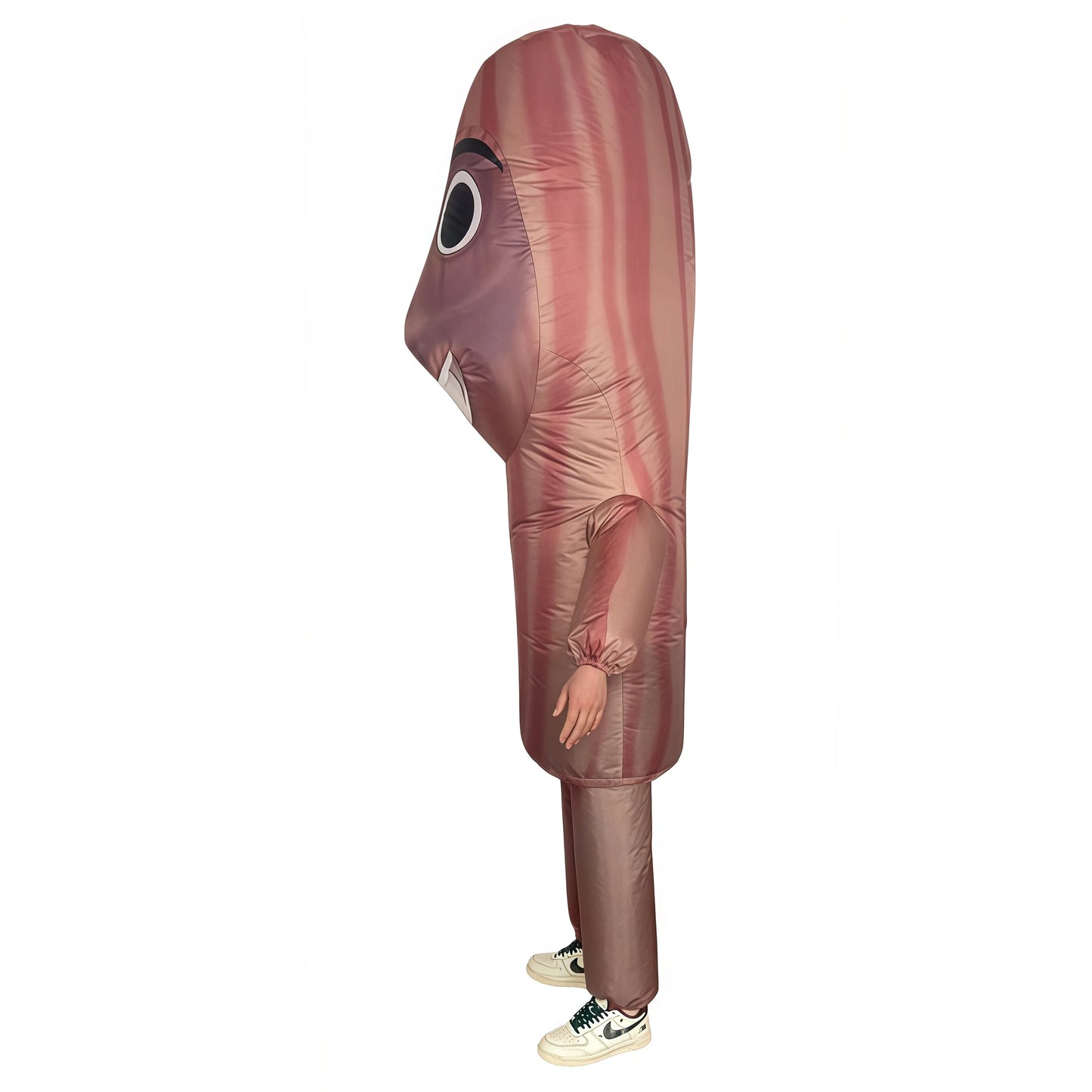 Déguisement Gonflable Tung Tung Tung Sahur, Costume Gonflable Premium